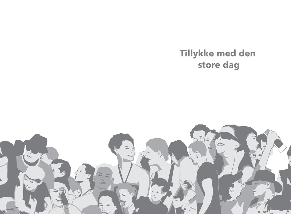 Kort konf neutral tekst på mennesker