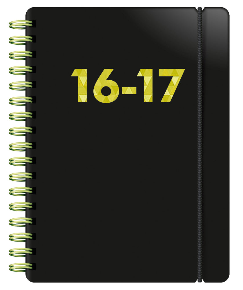 KALENDER LETTS 2016/17 SORT DAG A6