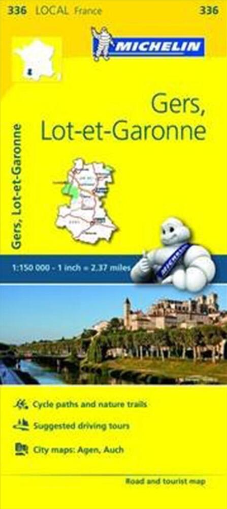France blad 336: Gers, Lot et Garonne