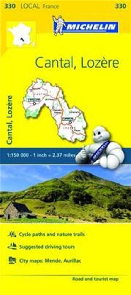 France blad 330: Cantal, Lozere