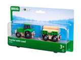 BRIO 33799 Traktor m/vogn og tømmer