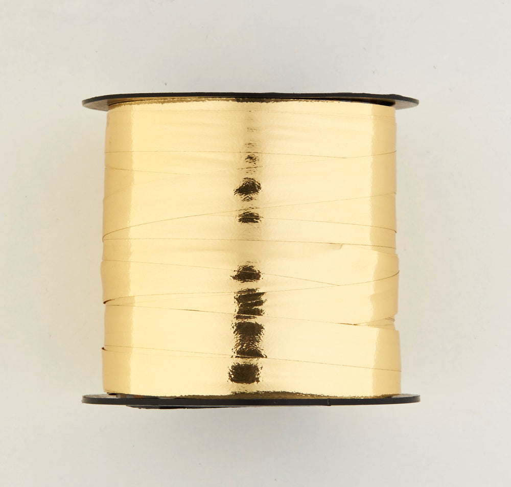 GAVEBÅND GULD METALLIC 10 MM X 90M