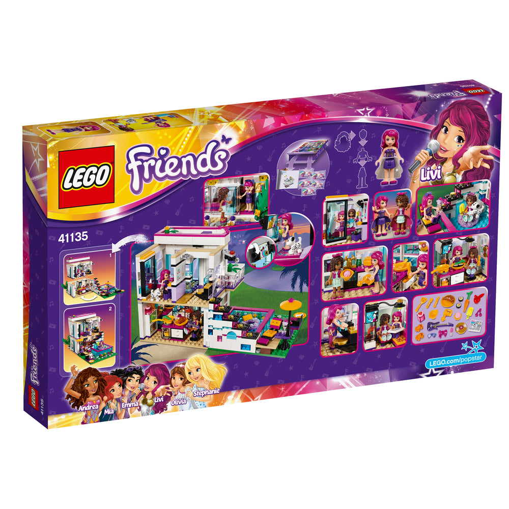 41135 LEGO FRIENDS LIVIS POPSTJERNEHUS