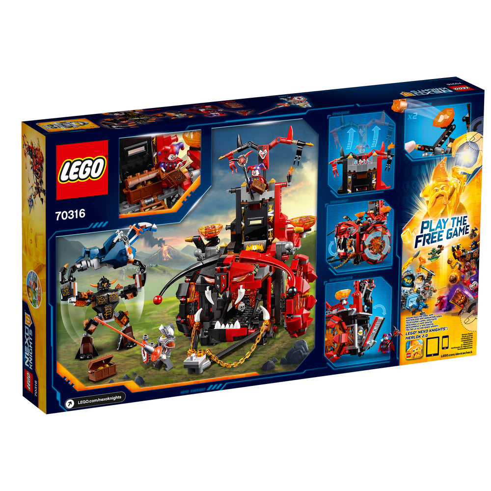 70316 LEGO NEXO KNIGHTS JESTROS ONDE FARTØJ