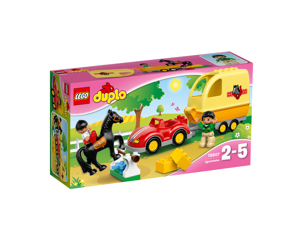 10807 LEGO DUPLO TOWN HESTETRAILER