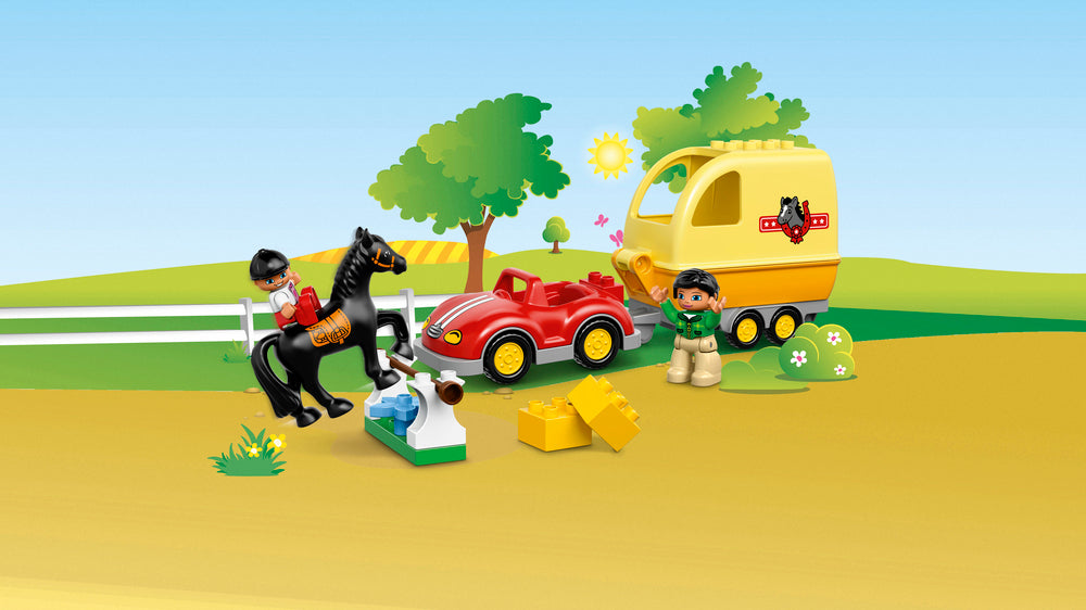 10807 LEGO DUPLO TOWN HESTETRAILER
