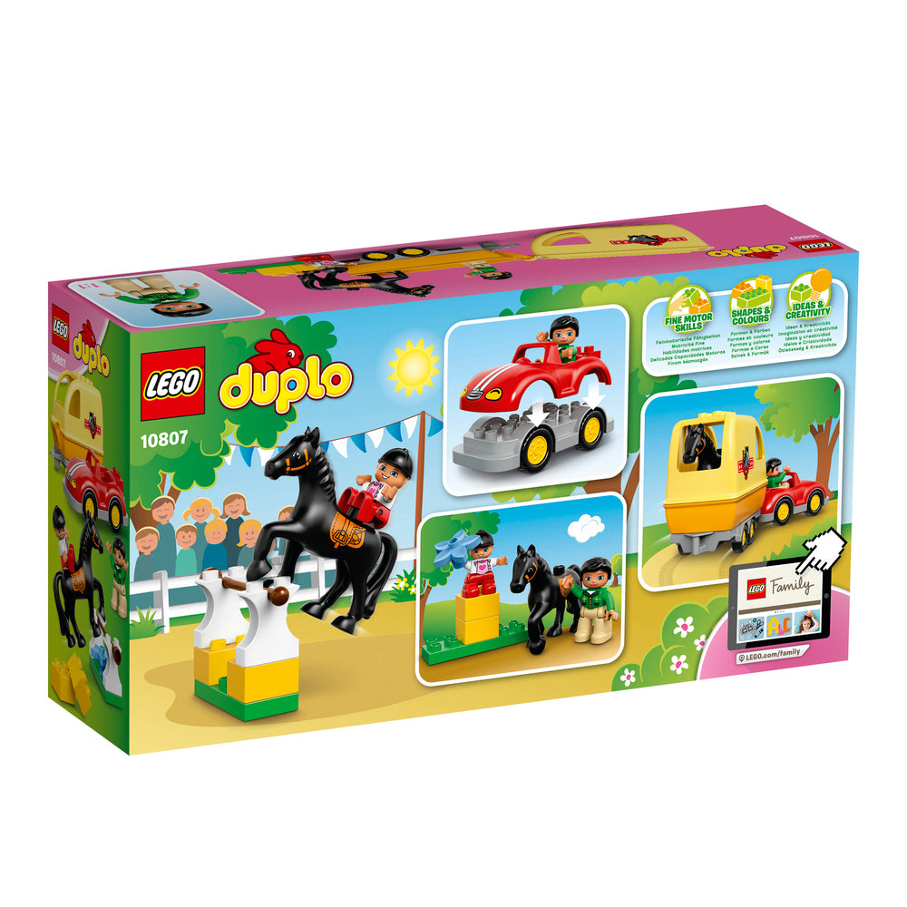 10807 LEGO DUPLO TOWN HESTETRAILER
