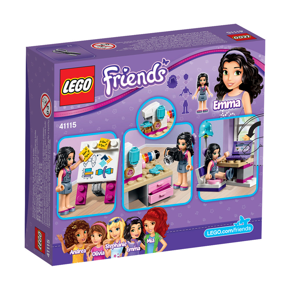 41115 LEGO FRIENDS EMMAS KREATIVE VÆRKSTED