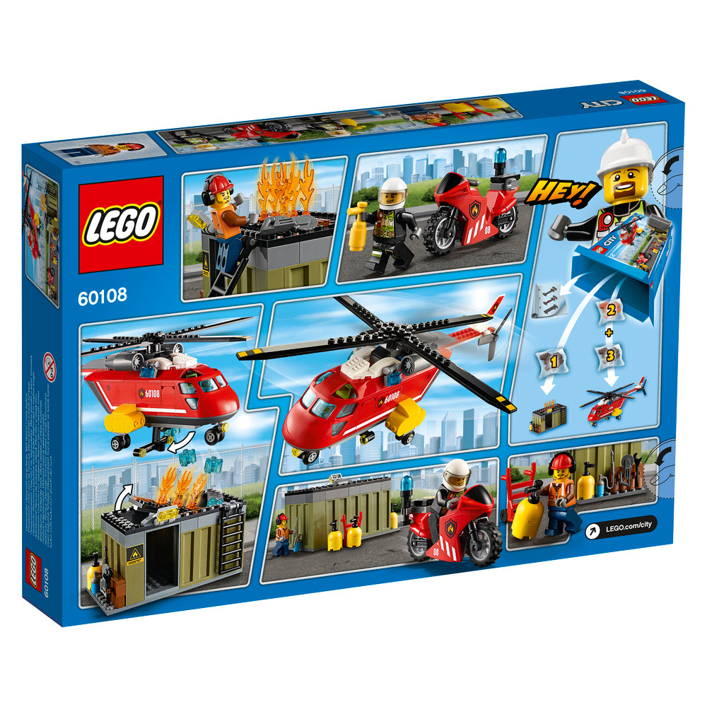 60108 LEGO CITY BRANDVÆSENETS UDRYKNINGSENHED