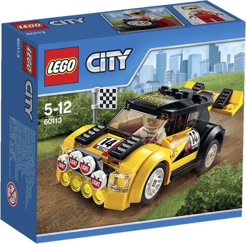 60113 LEGO CITY GREAT VEHICLES RALLYBIL