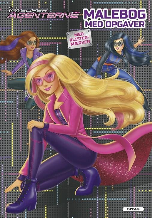 MALEBOG MED OPGAVER: BARBIE SPY SQUAD ( kolli 6 )