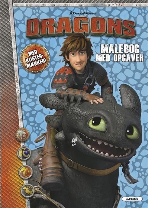 MALEBOG MED OPGAVER: DRAGONS ( kolli 6 )