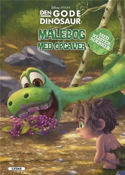 MALEBOG MED OPGAVER: DEN GODE DINOSAUR ( kolli 6 )