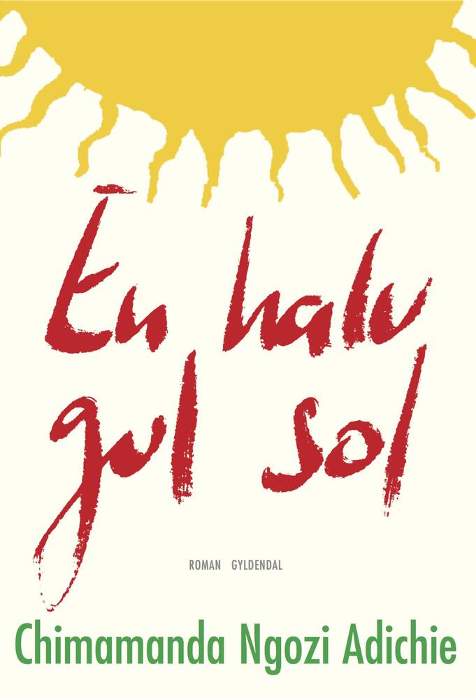 En halv gul sol