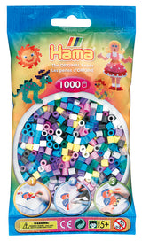 Hama midi perler 1000 stk 11 farver mix 69