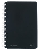 SPIRALKALENDER 1 DAG PVC-FRI  SORT 2017 MAYLAND