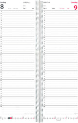 SPIRALNOTERINGSKALENDER 1 DAG PVC FRI  2017 MAYLAND