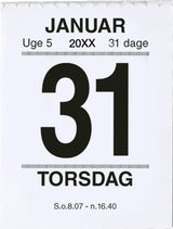 BRODERIKALENDER M. SPLIT OG BAGSIDETEKST 2017 MAYLAND