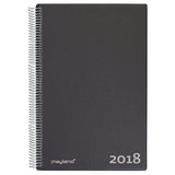 AFTALEKALENDER 1 DAG A4 PVC FRI SORT 2018 MAYLAND