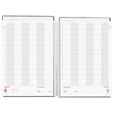 AFTALEKALENDER 1 DAG A4 PVC FRI SORT 2018 MAYLAND