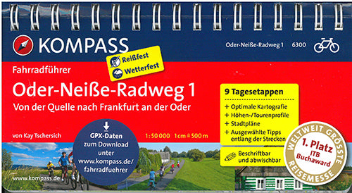 Oder-Neisse-Radweg: Band 1 : Von der Quelle bis Frankfurt an der Oder