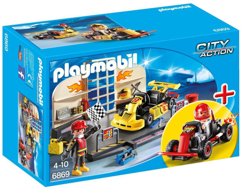 6869 PLAYMOBIL  STARTERSET GOCARTVÆRKST