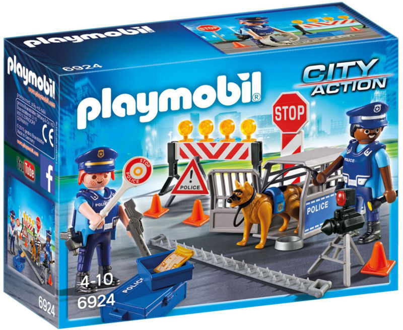 6924 PLAYMOBIL  POLITIVEJSPÆRRING
