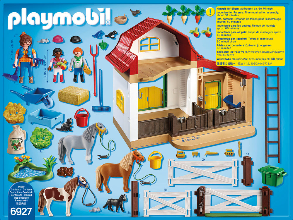 6927 Playmobil  ponypark
