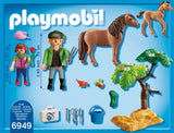 6949 DYRLÆGE MED PONY OG FØL