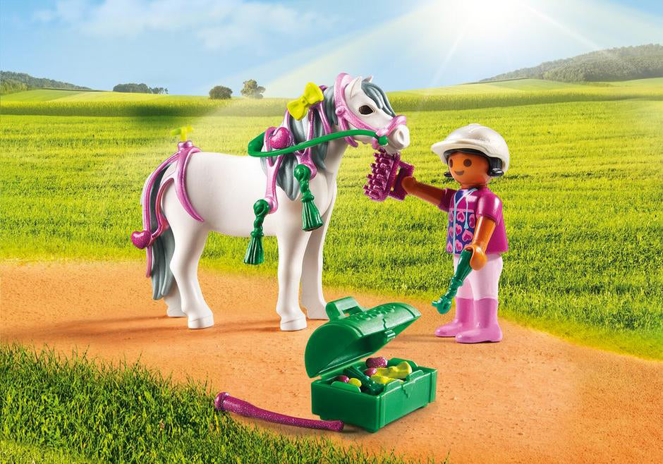 6969 PLAYMOBIL  PONYEN "HJERTE"