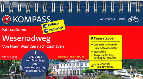 Weserradweg : von Hann. Münden nach Cuxhaven
