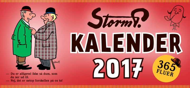 Storm P. kalender 2017 - 366 fluer