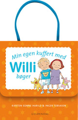 Min egen kuffert med Willi bøger