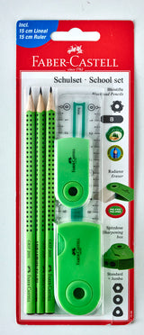 BLISTERSÆT Faber-Castell 4 DELE LIME