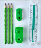 BLISTERSÆT Faber-Castell 4 DELE LIME