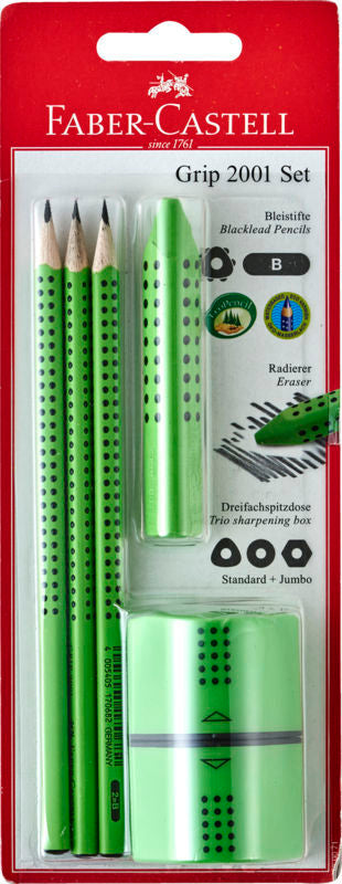 BLISTERSÆT Faber-Castell GRIP LIME B