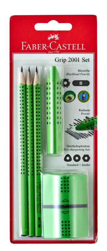 BLISTERSÆT Faber-Castell GRIP LIME B