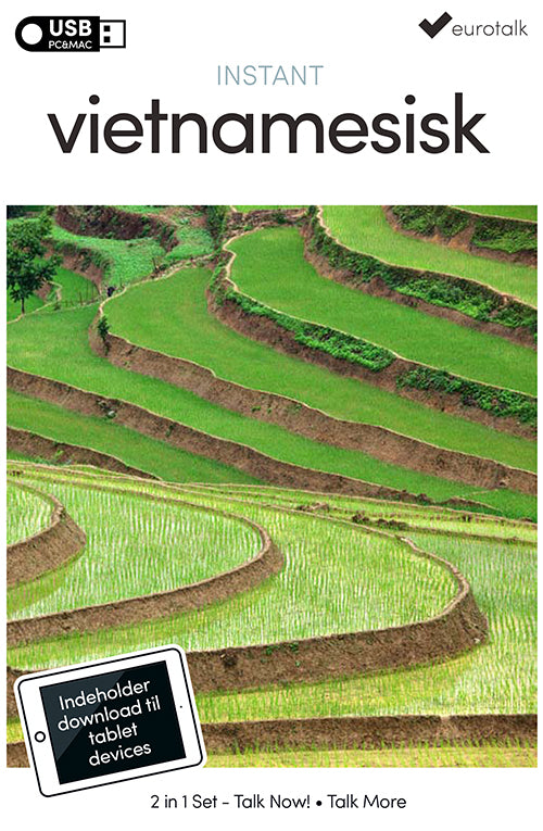 Vietnamesisk begynder- og parlørkursus USB & download