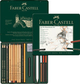 Pencil pitt graphite monochrome sæt Faber-Castell 21 stk