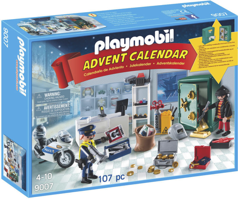 9007 PLAYMOBIL JULEKALENDER ”POLITIAKTION“