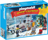 9007 PLAYMOBIL JULEKALENDER ”POLITIAKTION“