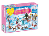 9008 PLAYMOBIL JULEKALENDER ”ROYALT SKØJTELØB“