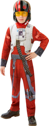 X-WING FIGHTER PILOT DRAGT STR. M/5-6 ÅR