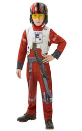 X-WING FIGHTER PILOT DRAGT STR. L/7-8 ÅR