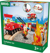 BRIO 33815 Togsæt med brandmandstema