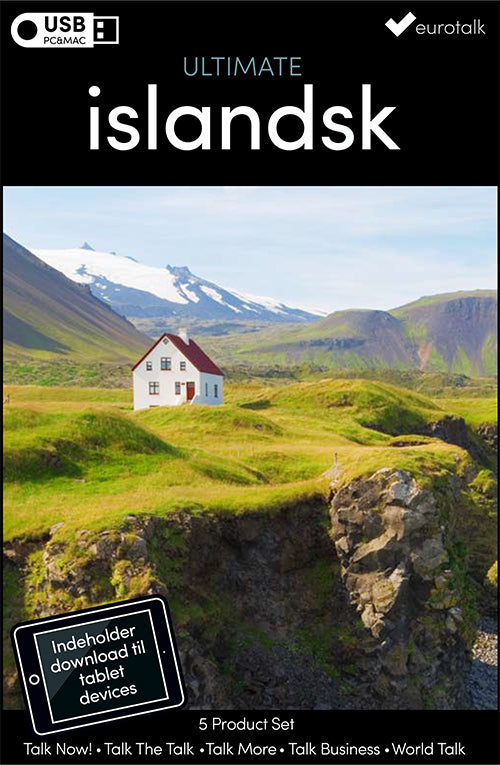 Islandsk samlet kursus USB & download