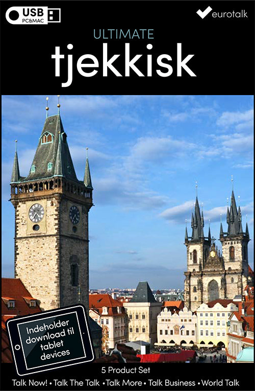 Tjekkisk samlet kursus USB & download