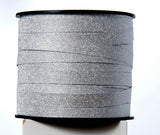 GAVEBÅND GLITTER SØLV 10 MM X 50 M