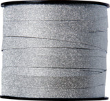 GAVEBÅND GLITTER SØLV 10 MM X 50 M