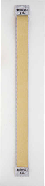 STJERNESTRIMLER GLITT. GULD 50MM 12 STK